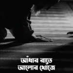 আঁধার রাতে আলোর খোঁজে